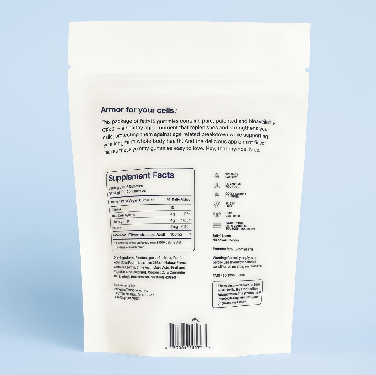 Fatty15 Gummies for Adults